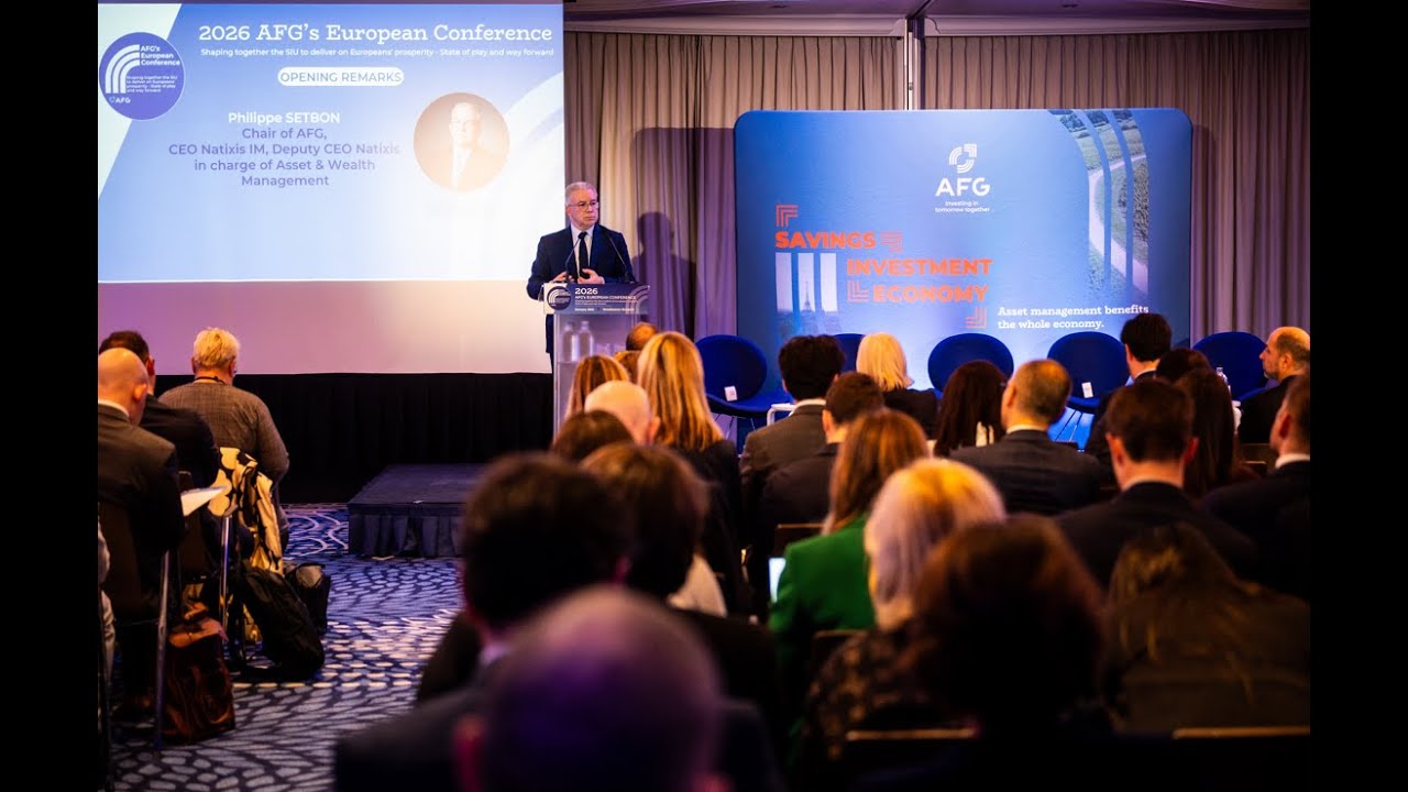 AFG Conference “Shaping together the SIU to deliver on Europeans’ prosperity” - Jan. 28, 2026