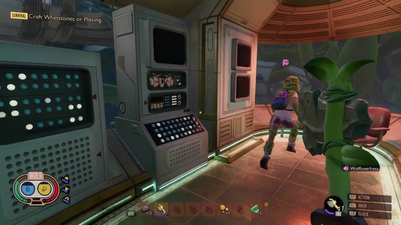 Making it to the hedge lab In Grounded
