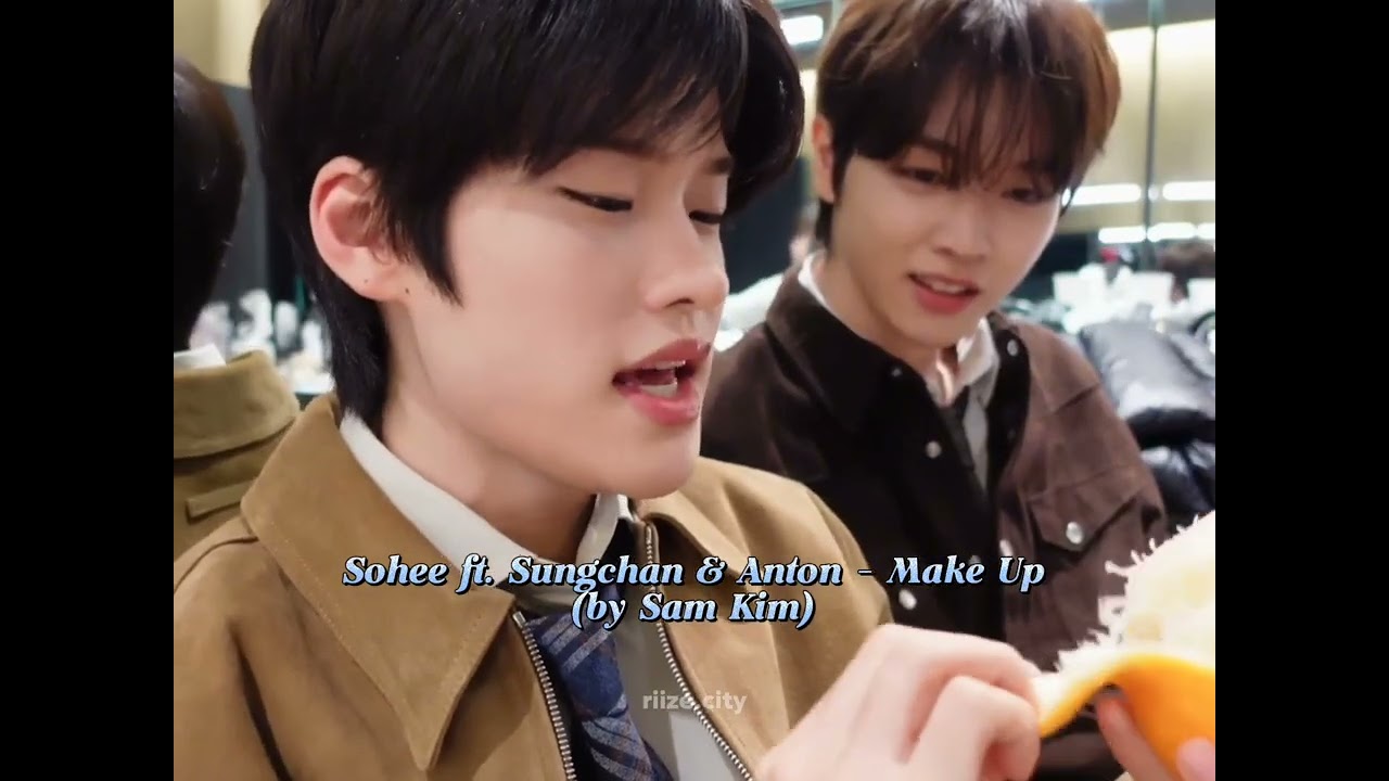 Lee Sohee singing Make Up by Sam Kim (ft Sungchan & Anton)