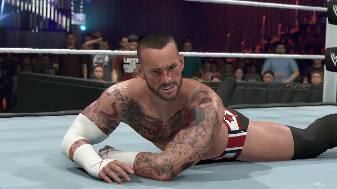 WWE 2K26 Showcase CM Punk vs The Rock at Elimination Chamber 2013 Match#6