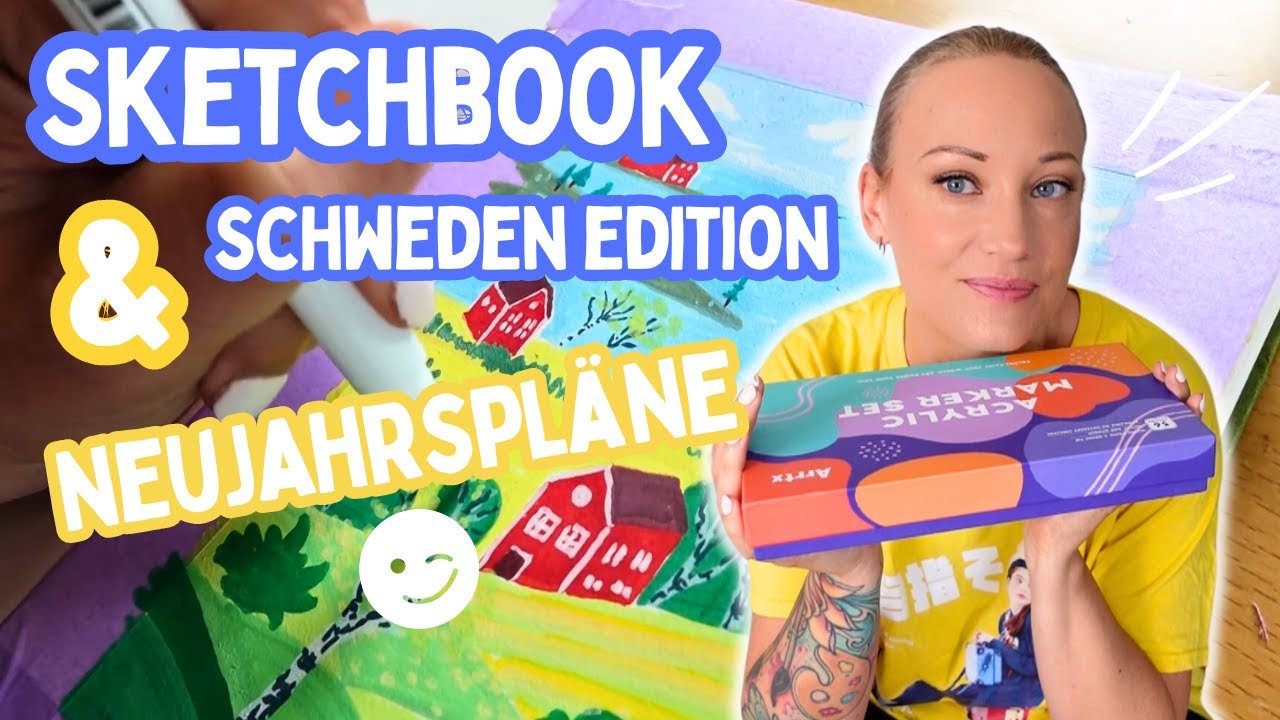 Skizzenbuch & Künstlerpläne feat. Arrtx Brushmarker