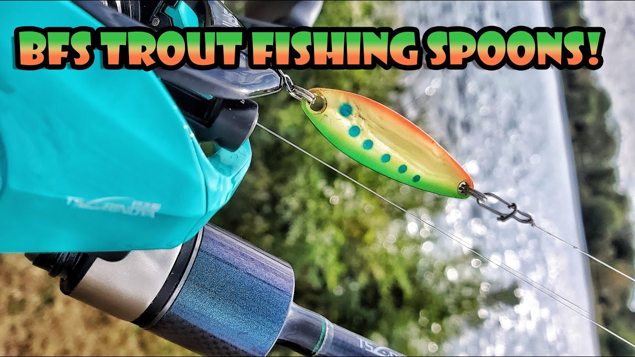 Trout Fishing with BFS Spoons - Tsurinoya Spirit Fox Reel and Dexterity Rod