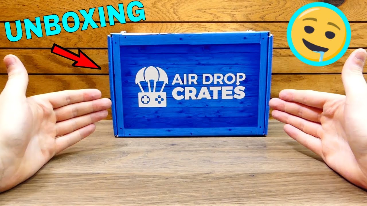 (AUGUST 2018) AIR DROP CRATES - Unboxing [CHAMPS CRATE]