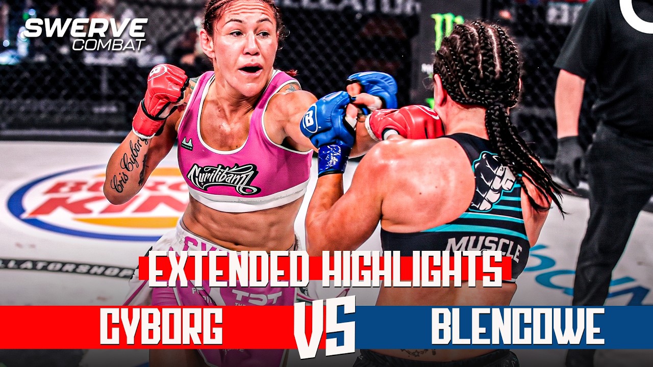 THE FIGHT THAT MADE BELLATOR HISTORY! 🔥Cris Cyborg vs Arlene Blencowe