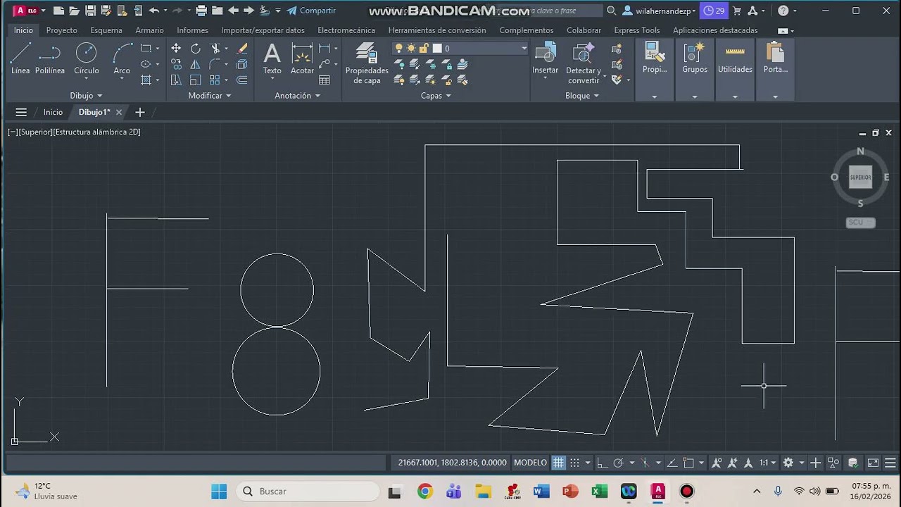 Comandos Basicos AutoCad F1-F2.