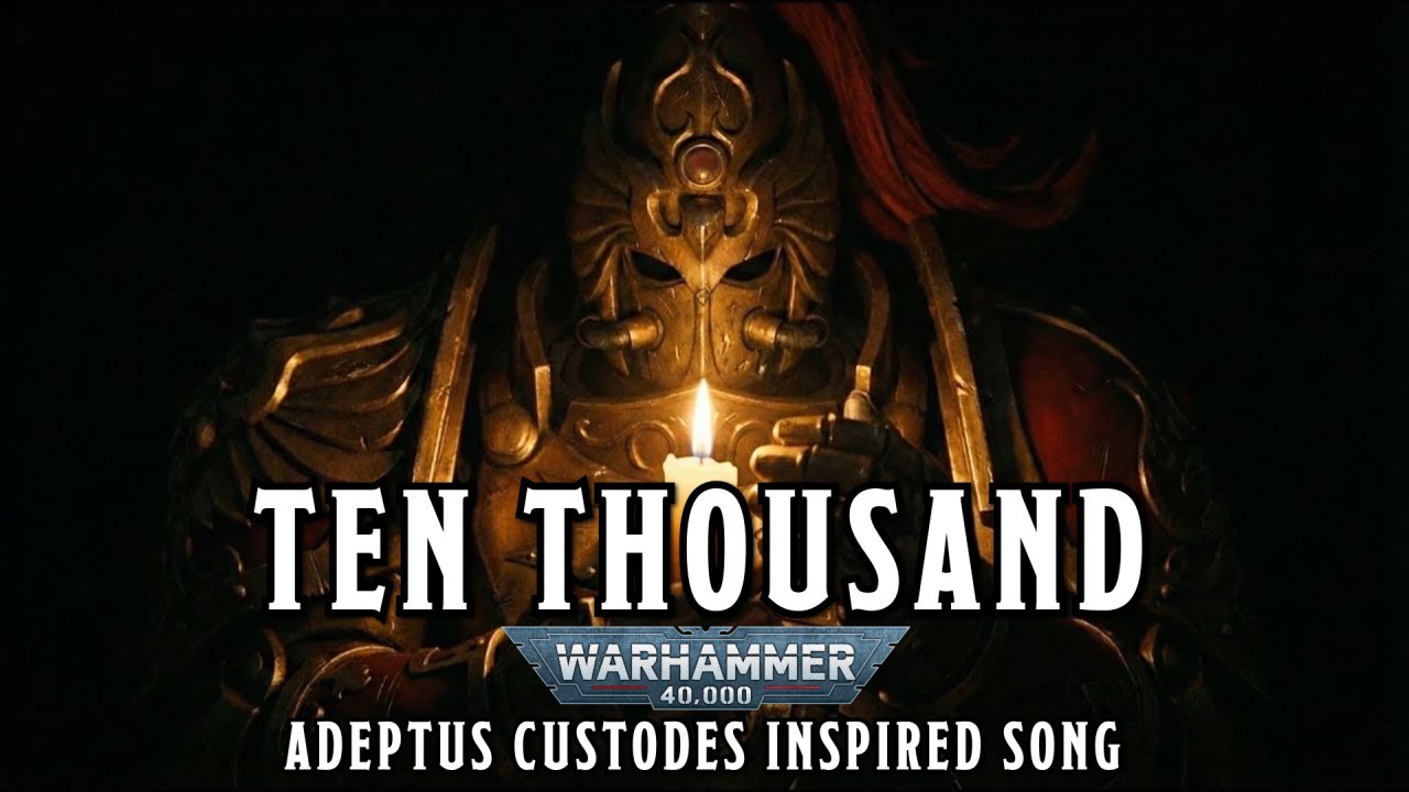 Ten Thousand - Adeptus Custodes Warhammer 40k Inspired Song #warhammer #sunoai