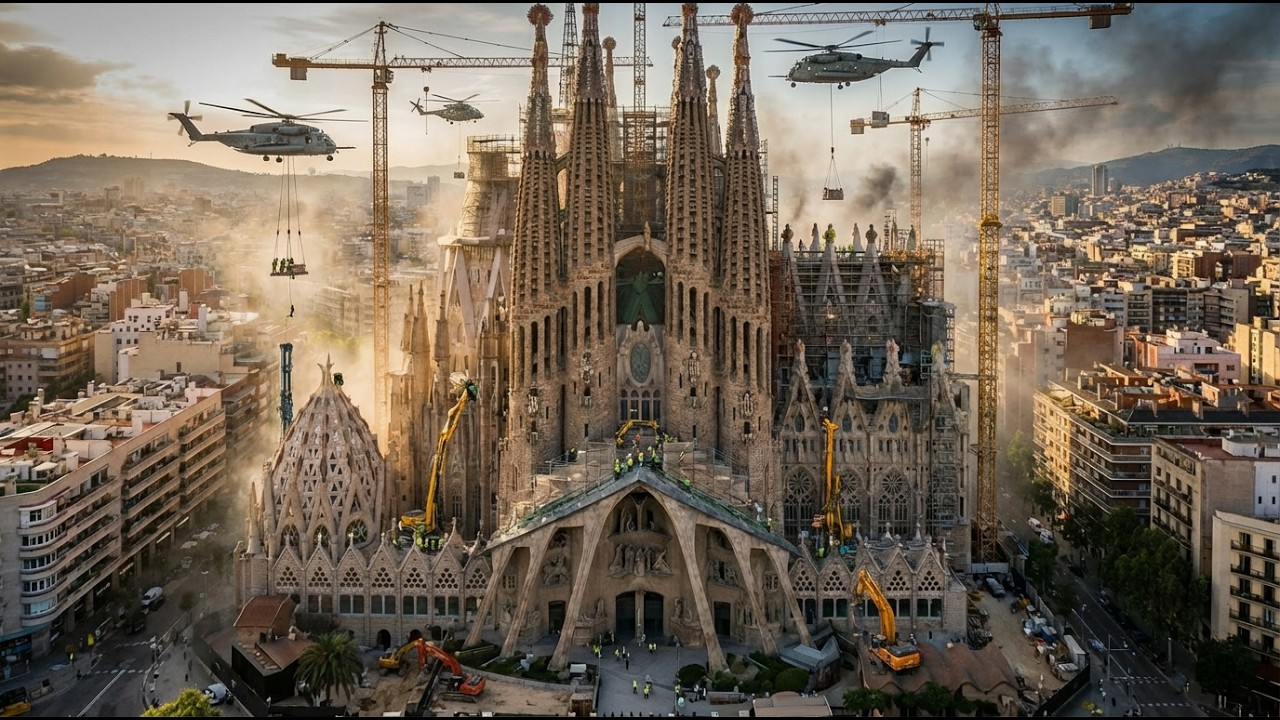 Sagrada Familia: Spain’s Incredible Engineering Masterpiece | Marvel Created by Humankind