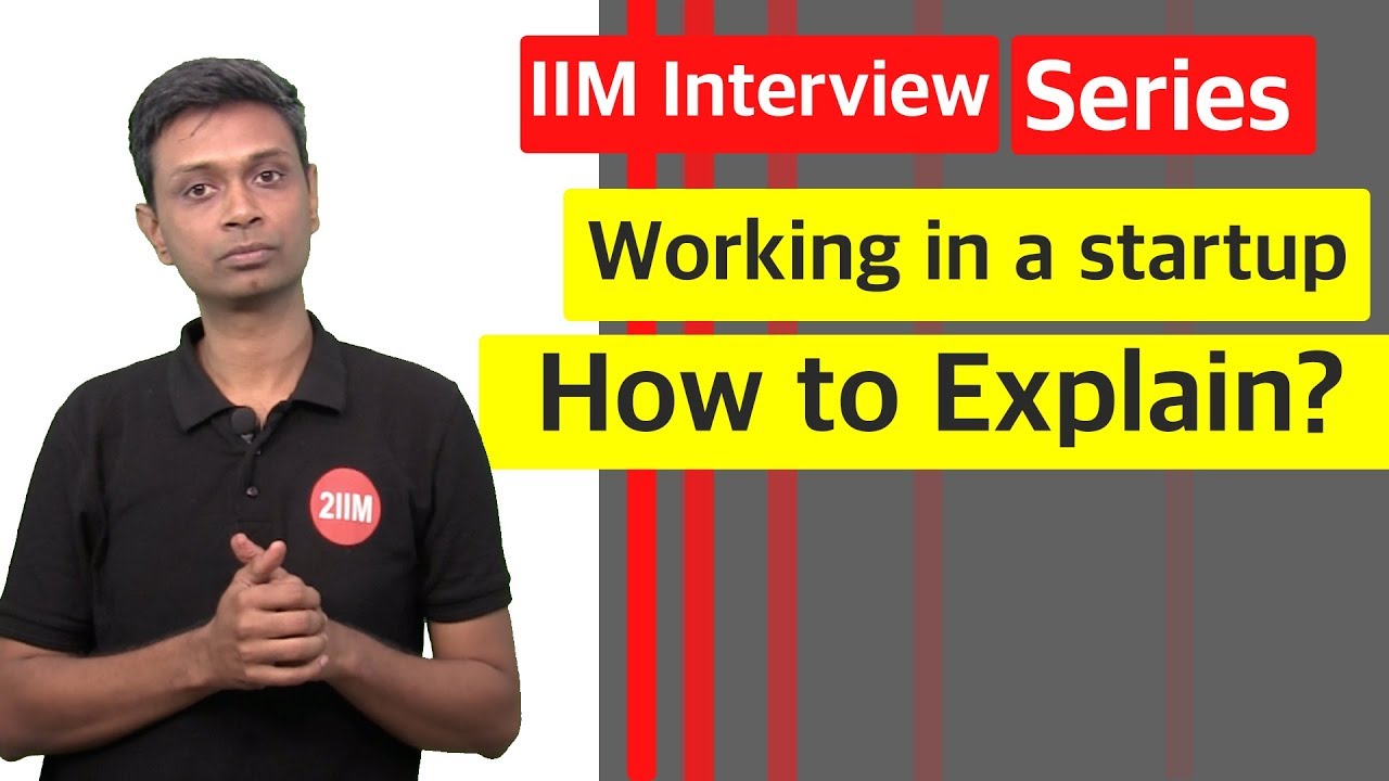 Questions related to work experience  CAT - WAT | GD | PI Series