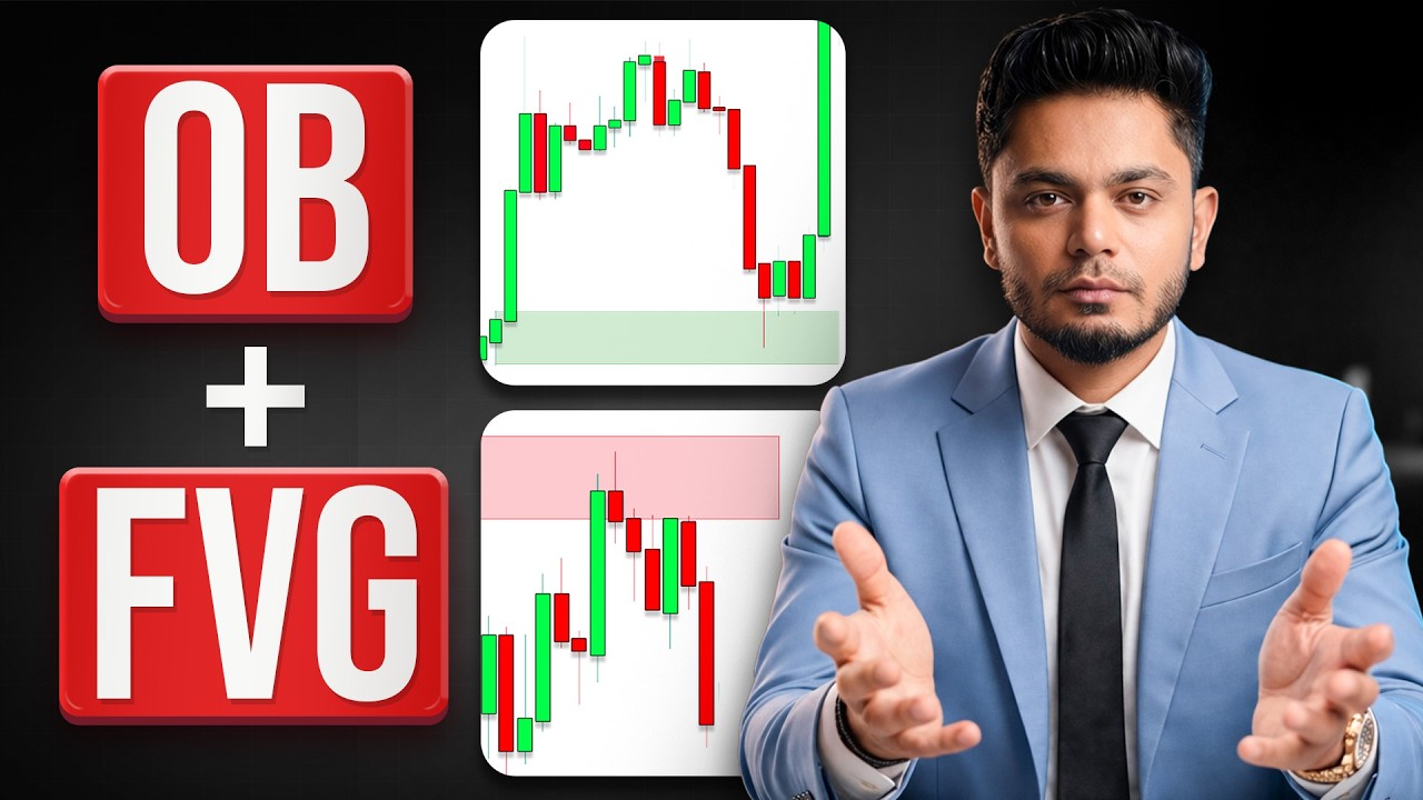 How to use Order Block & FVG  ? || Trading Strategy for Gold, Forex & Crypto!