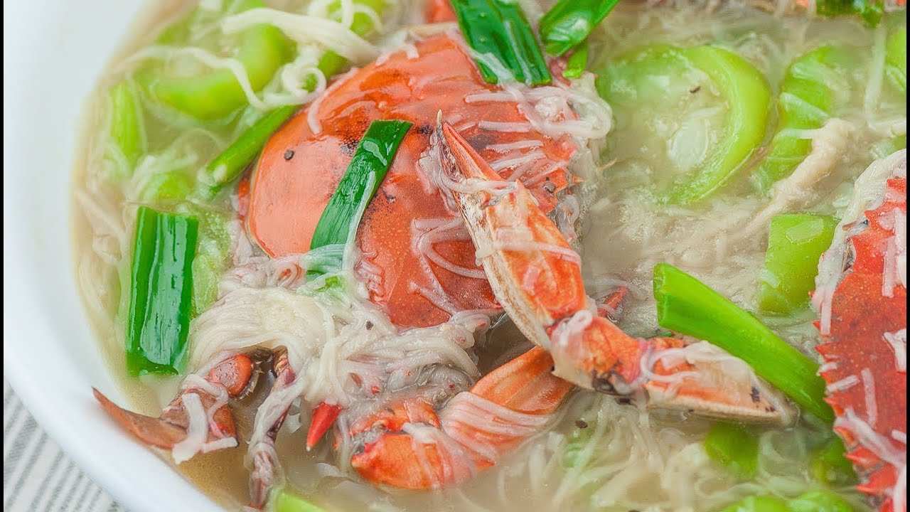 Crabs with Misua and Patola