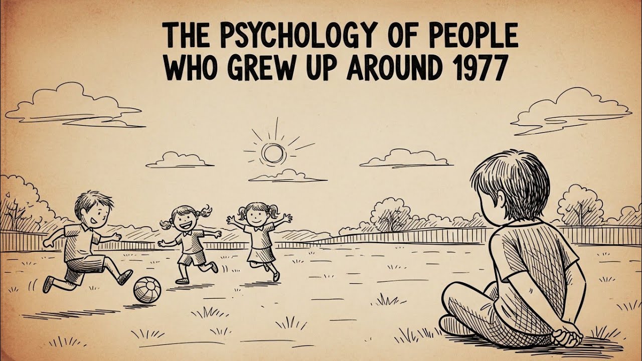 Psychology of People Who Grew Up in 1977 | A Generation Shaped Without Smartphones #psychology #1977