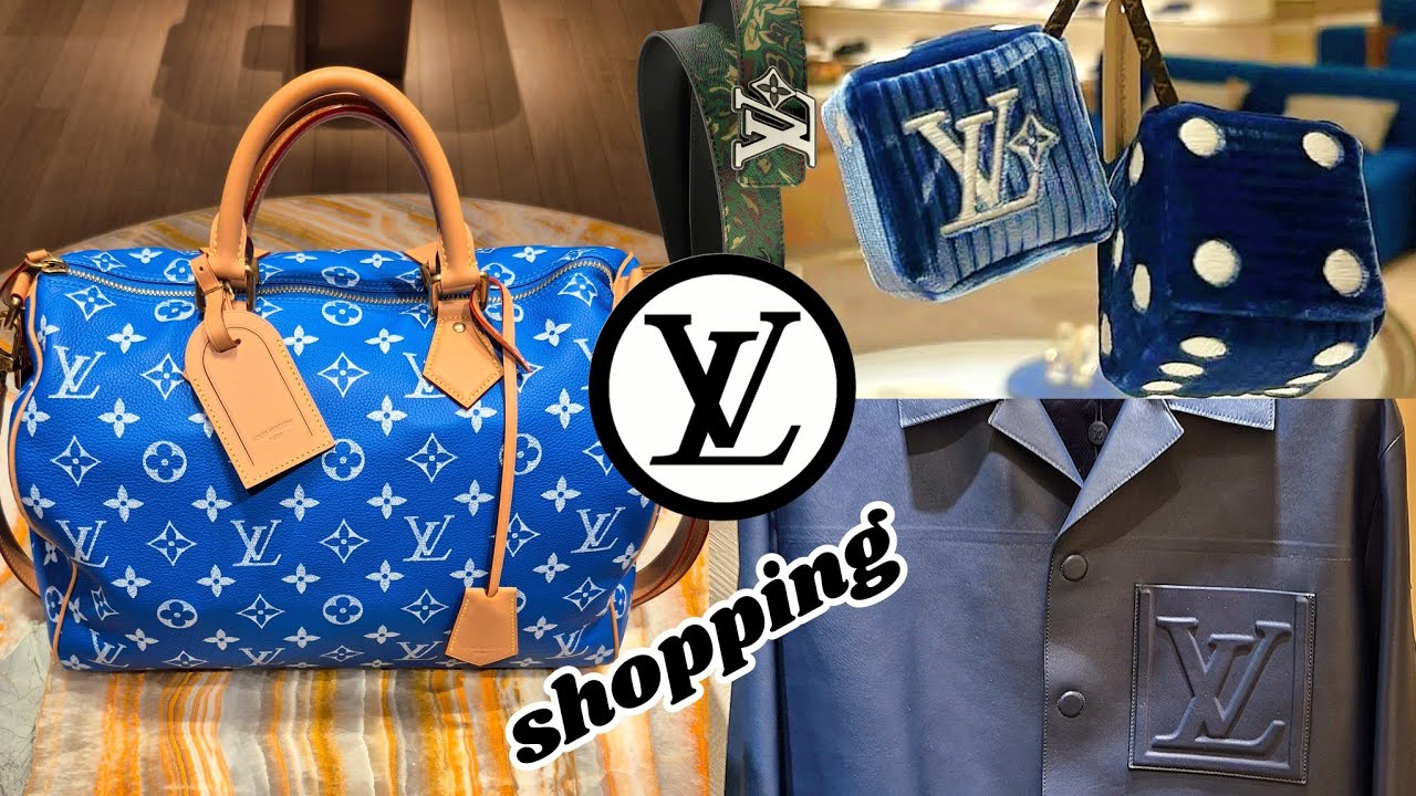 what's NEW at men's LV? 🎲 LV SPEEDY P9 🎲 LV LUCKY DICE BAG CHARM 🎲 LV NEW FORMAL CLOTHING