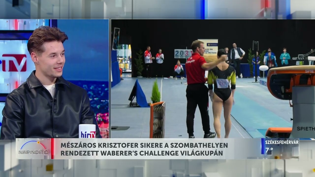 NAPINDÍTÓ - MÉSZÁROS KRISZTOFER SIKERE A SZOMBATHELYEN RENDEZETT WABERER’S CHALLENGE VILÁGKUPÁN