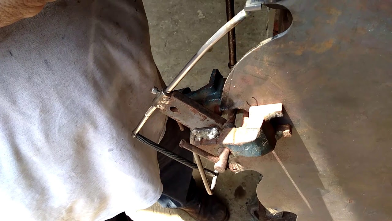 Soldando dientes de carburo en sierras scrag