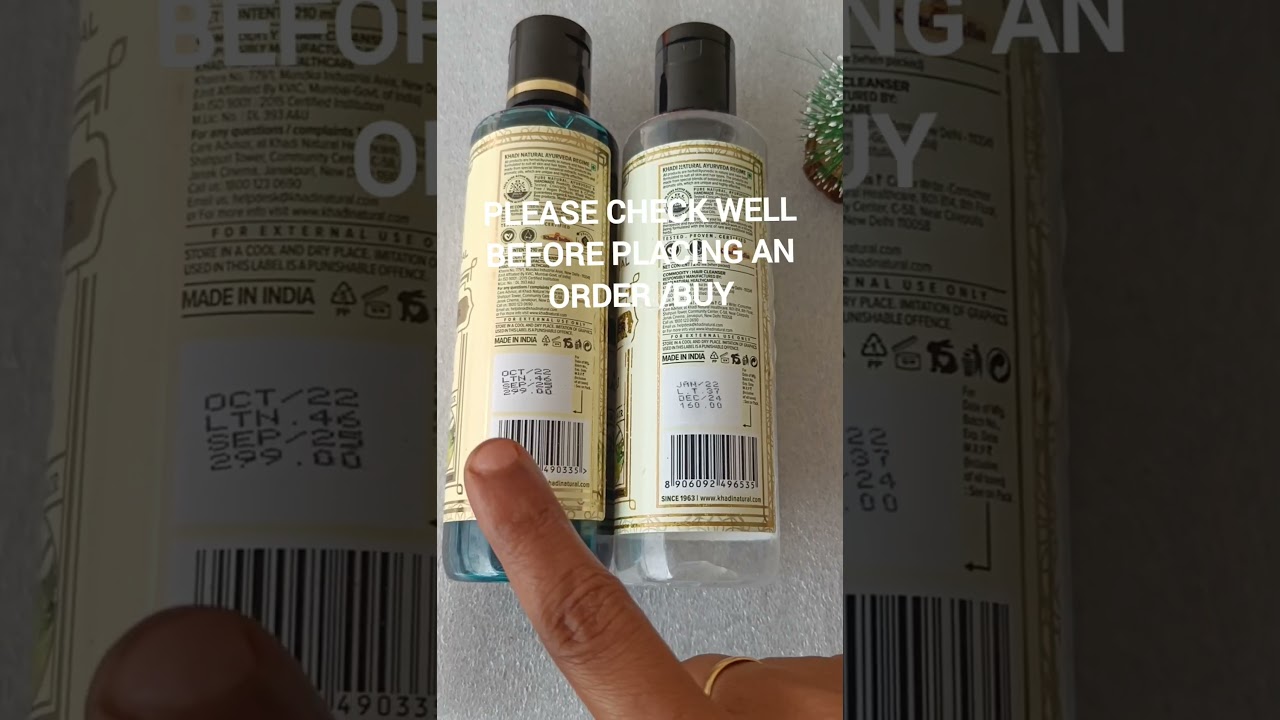 Khadi shampoo Awareness Video#shorts