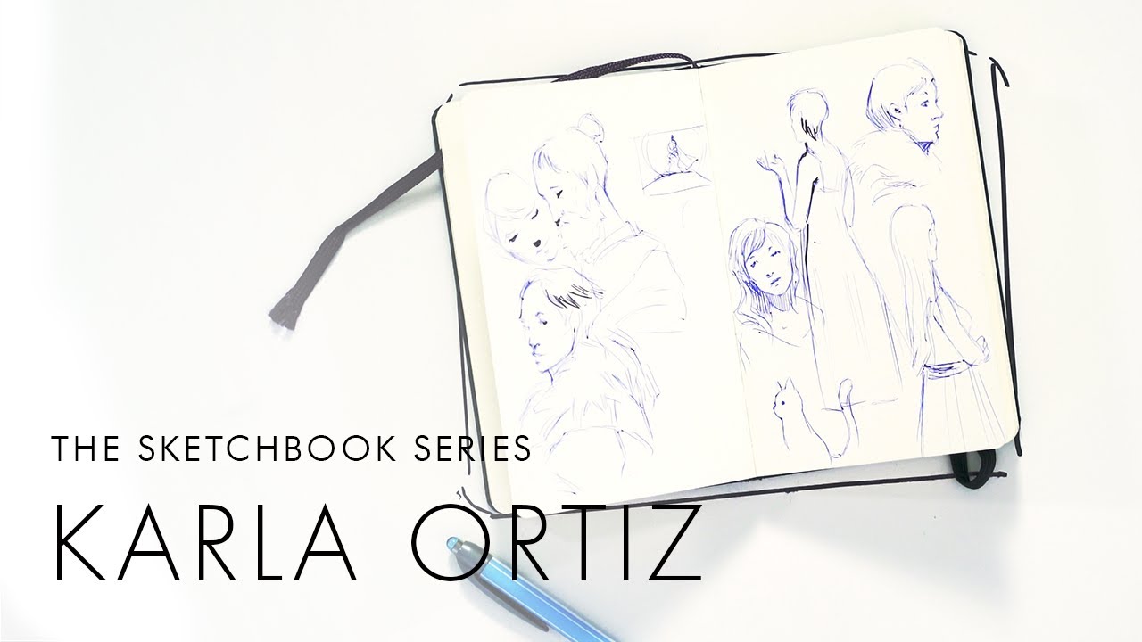The Sketchbook Series - Karla Ortiz