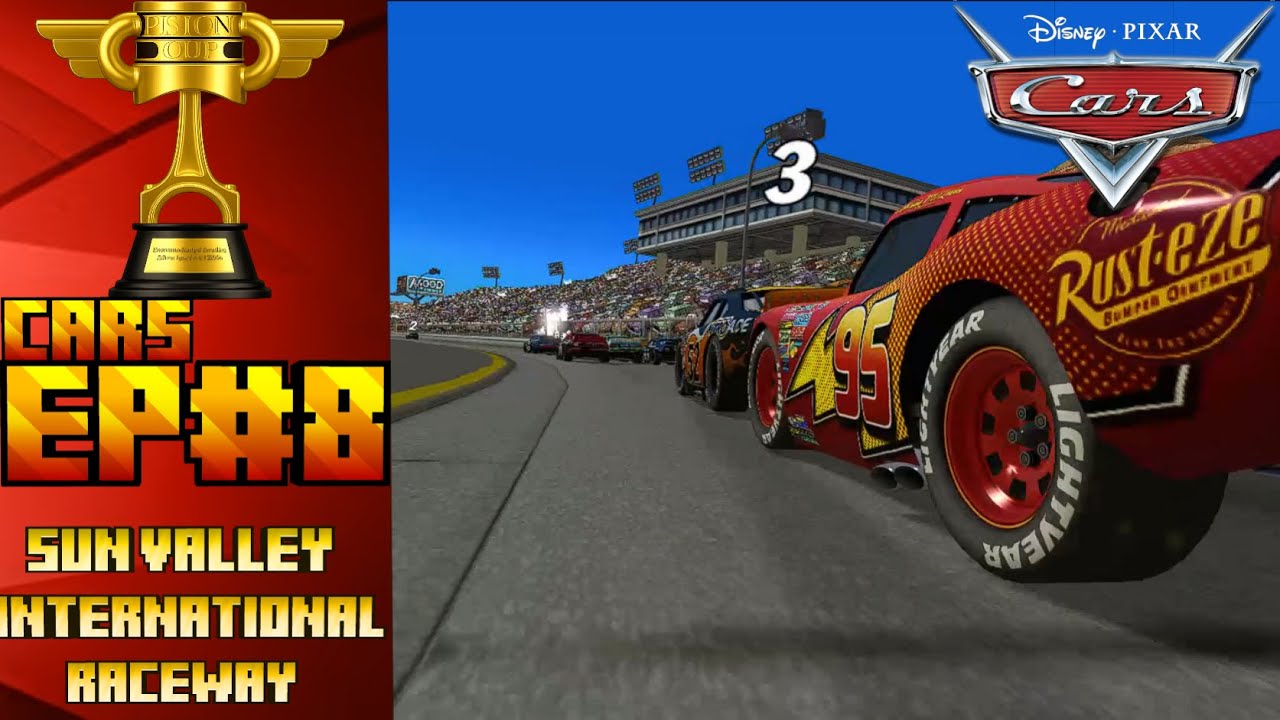DISNEY PIXAR CARS 1(Playstation/Xbox/Wii)EP#8:Sun Valley International Raceway