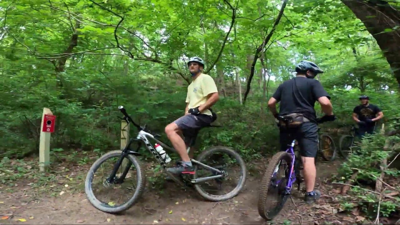Sunday Group Mountain Bike Ride at Barboursville Park, Father's Day Weekend