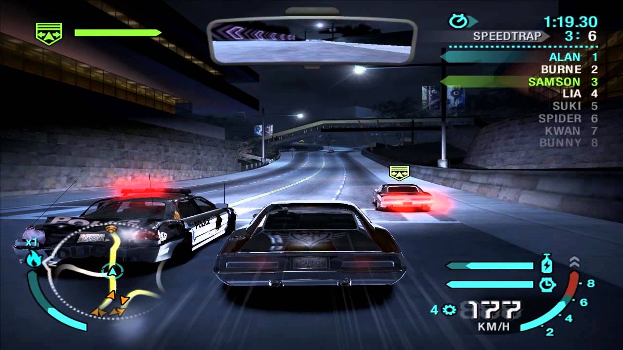 Need For Speed: Carbon - Race #44 - Million Dollar Drive (Speedtrap)