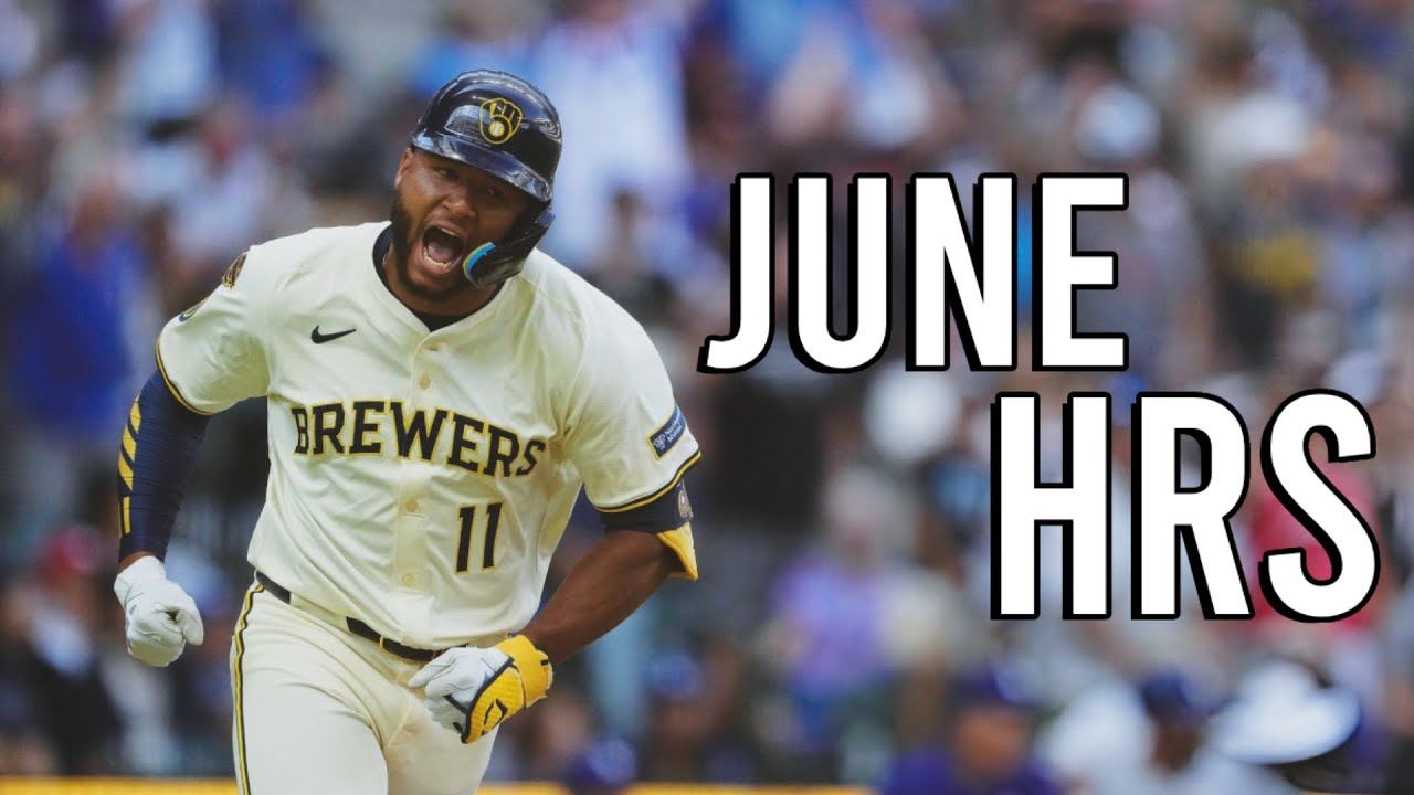 Every Milwaukee Brewers Home Run | June 2025