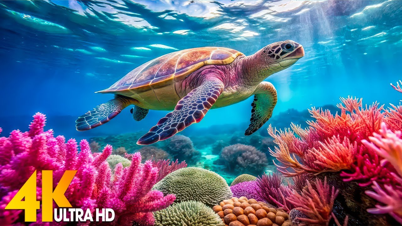 Dive Into the Mesmerizing Underwater Realm - Marvel at Sea Animal in The Best 4K UHD Aquarium