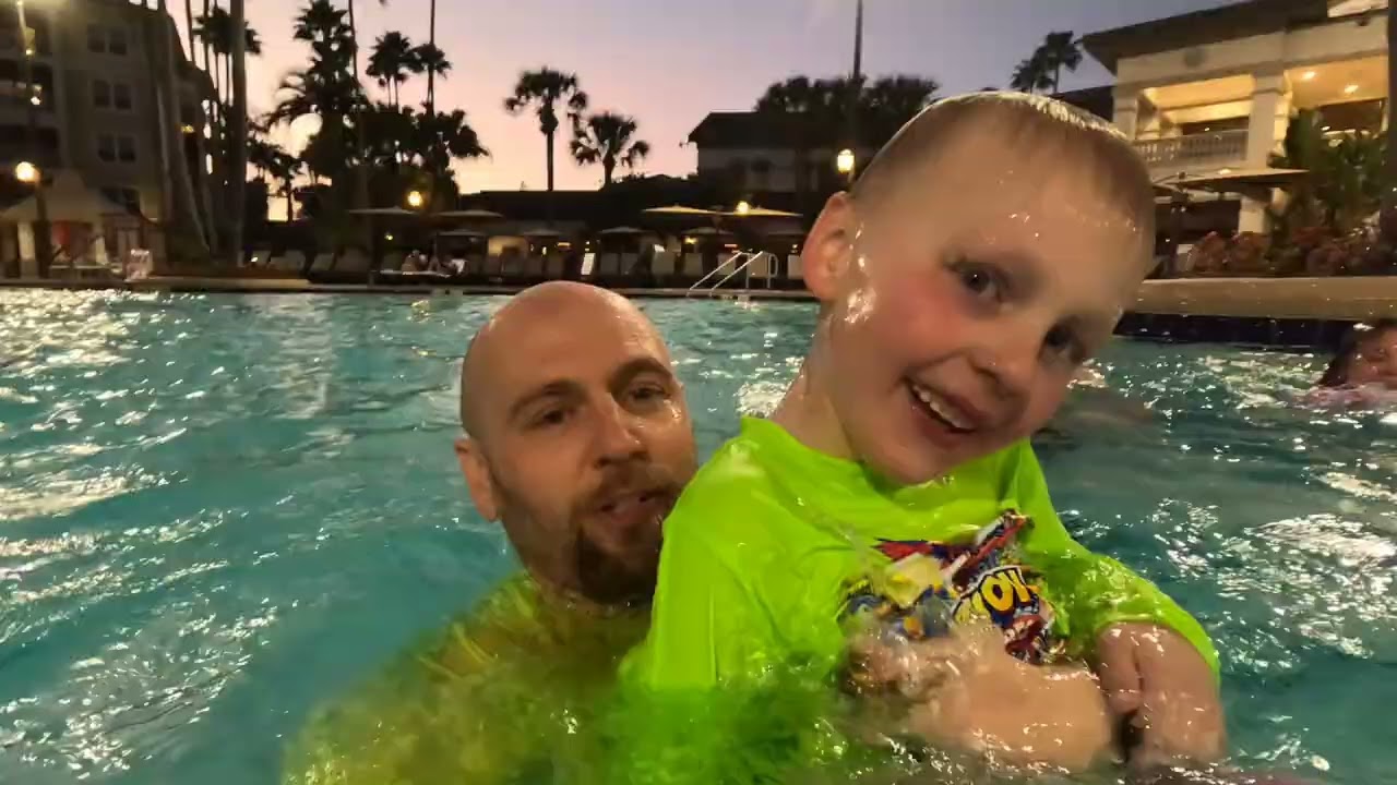 We love #swimming in the Bella Pool at Sheraton Vistiana Villages Resort in Orlando 