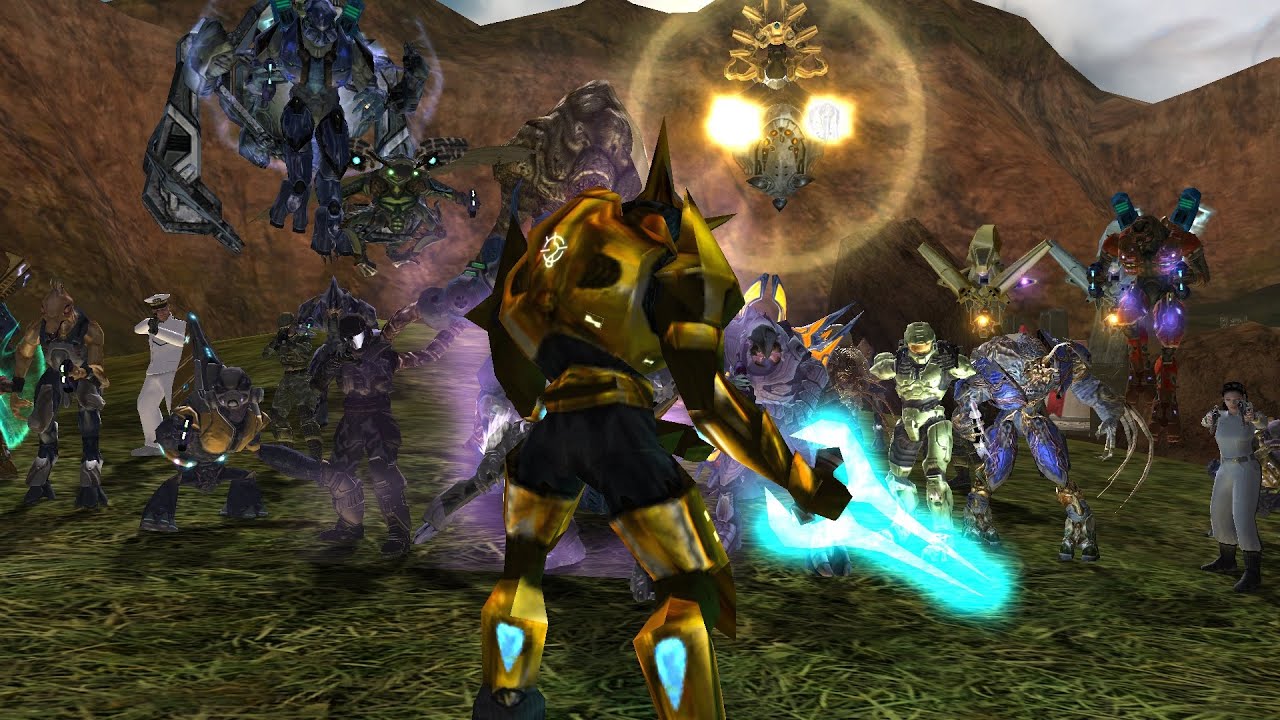 Halo 1 Elite Zealot VS. Halo 2 Characters