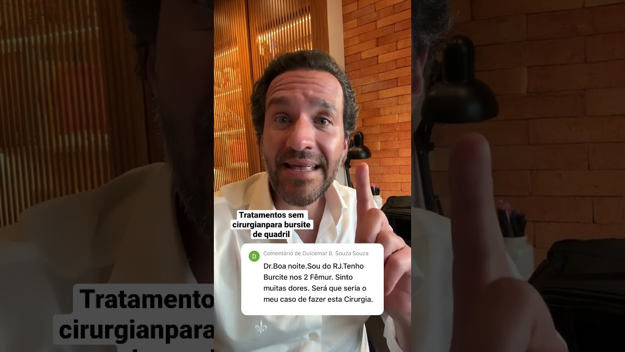Tratamento para #bursite de #quadril sem cirurgia!
