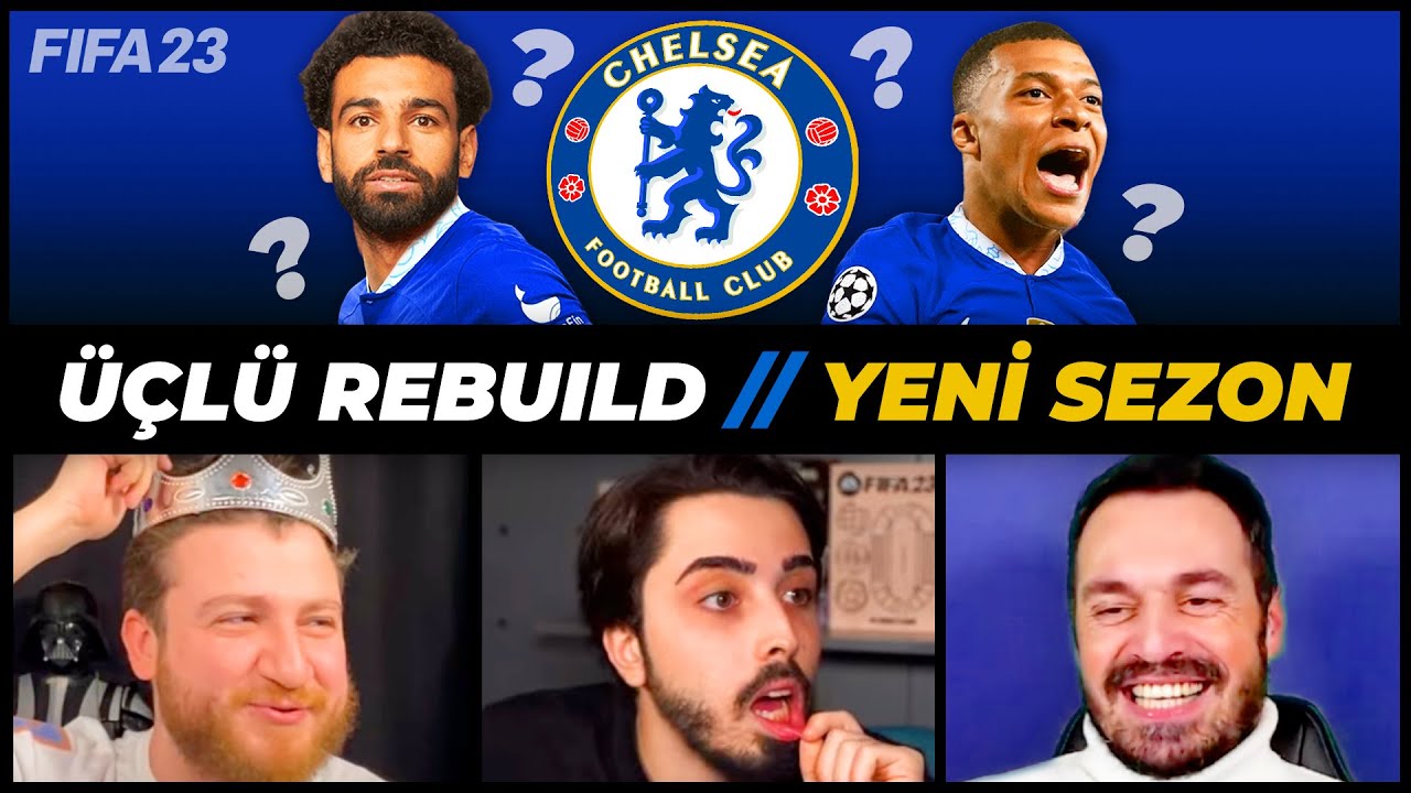 CHELSEA 2 SEZON FULL TRANSFER REBUILD // FIFA 23 ÜÇLÜ REBUILD // @OnurOnline @UKarakullukcu