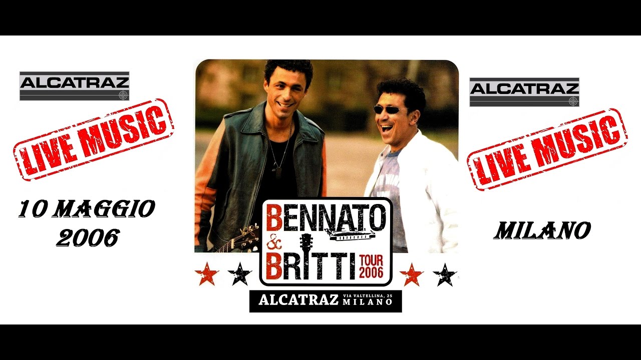 Edoardo Bennato & Alex Britti - (Live) Milano - Alcatraz - 10-05-2006.