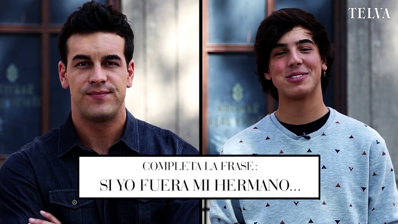 Óscar y Mario Casas: el test de hermanos