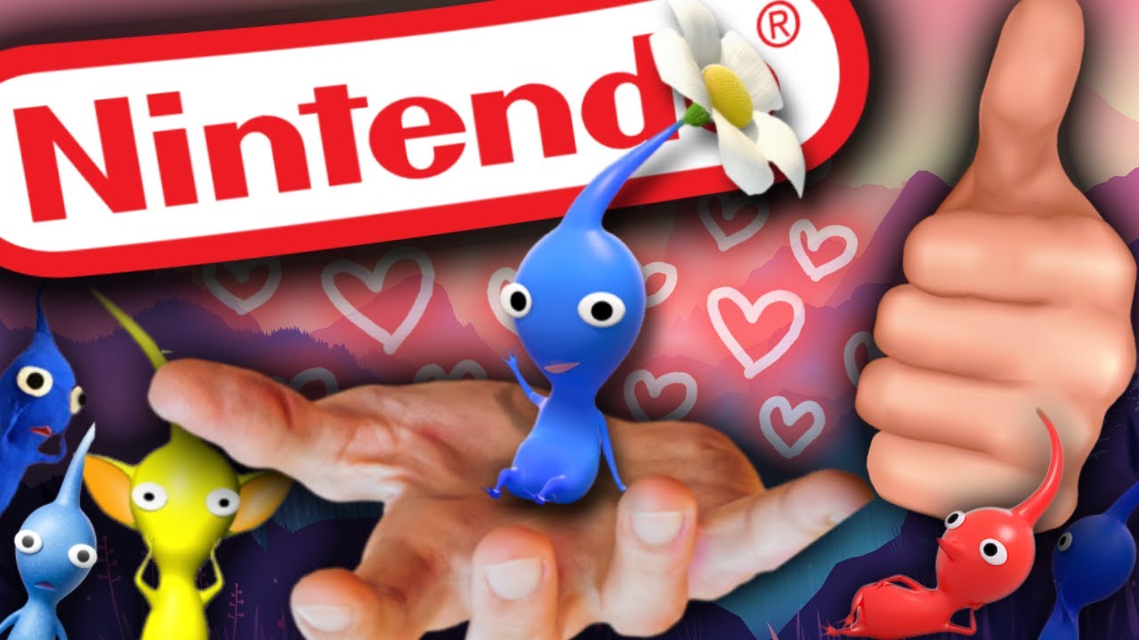 Nintendo ОБОЖАЕТ синих пикминов! (но совсем чуть-чуть)