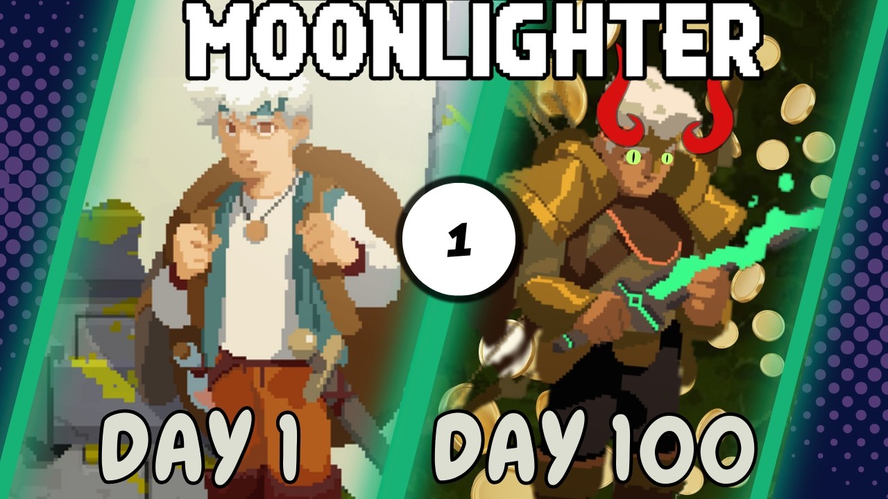 100 Days as an EVIL Merchant in Moonlighter! Part 1