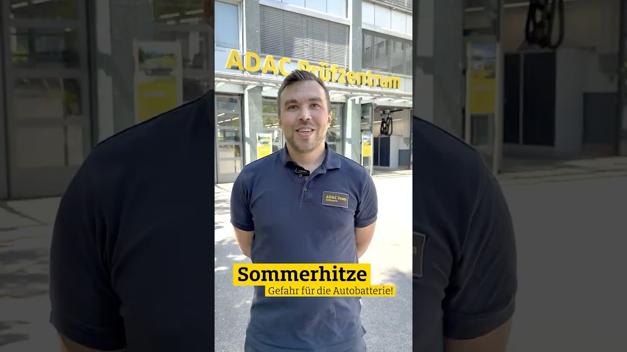 Sommerhitze: Gefahr für die Autobatterie 🔋 