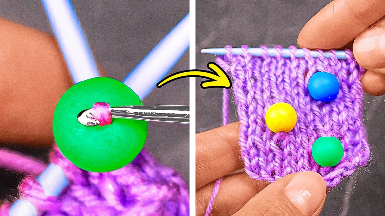 Simple Knitting and Sewing Projects for Beginners 🪡 🧶