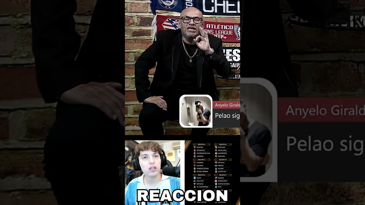 Mr Peet reacciona a Davoo Xeneize reaccionando a los grupos de Copa Libertadores