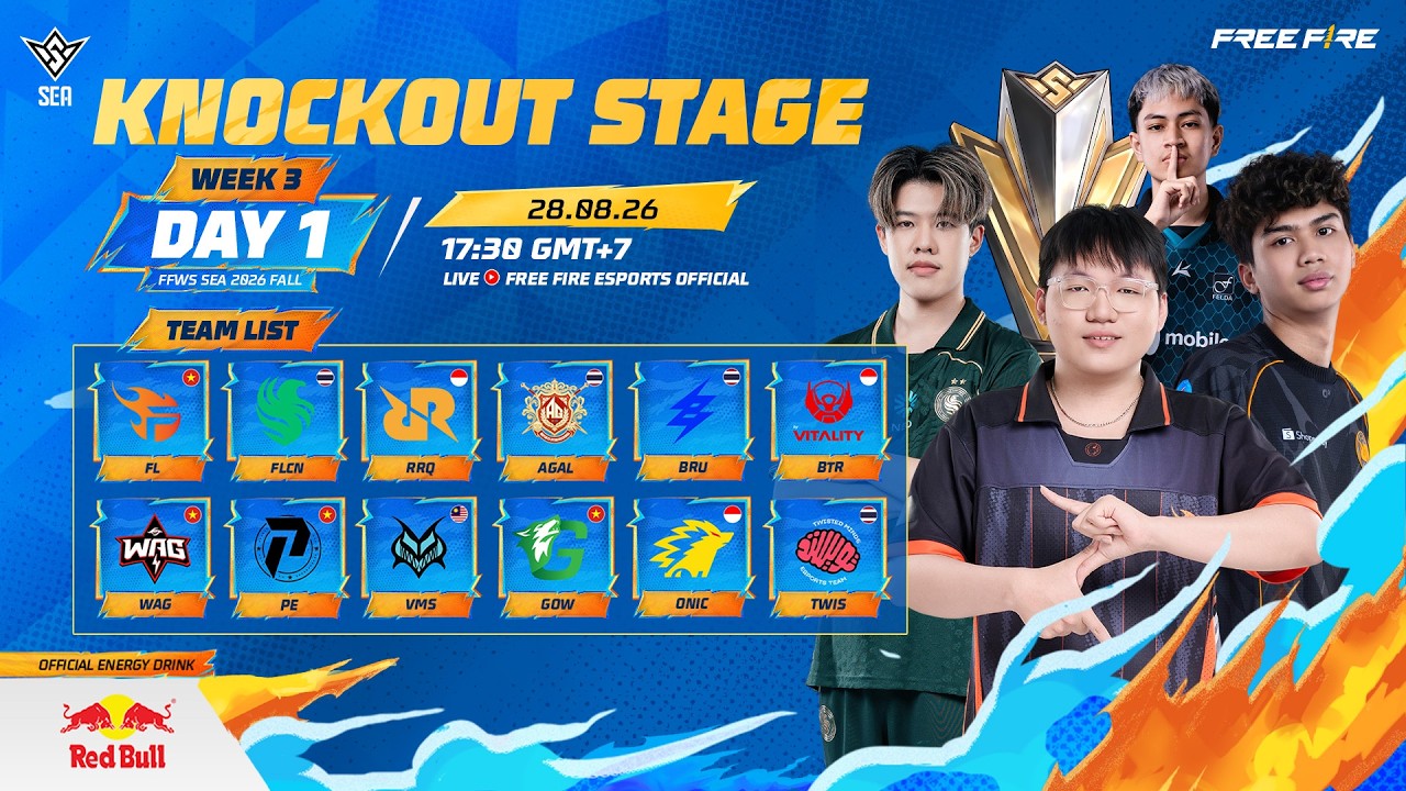 [EN] FFWS SEA 2026 FALL | Knockout Stage - Week 3 Day 1