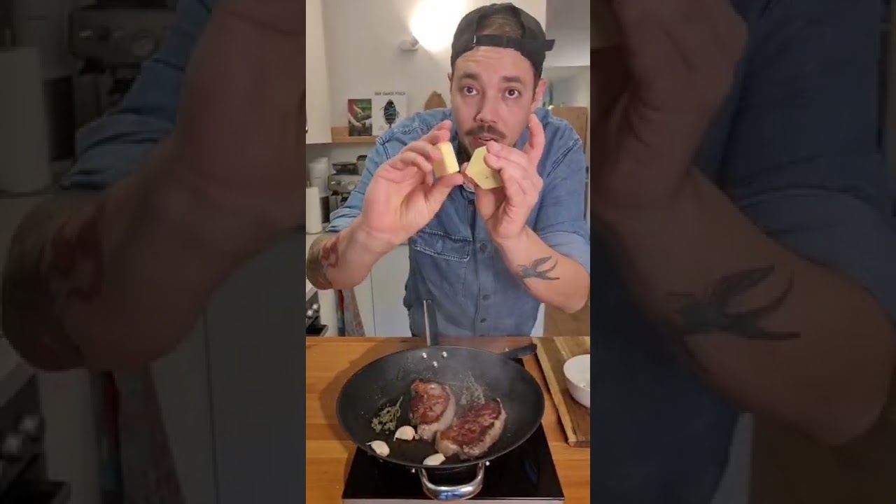 Steak braten🔥🥩🔥 #howto #kochen #steak #beef #fleisch #tipps #kochtipps