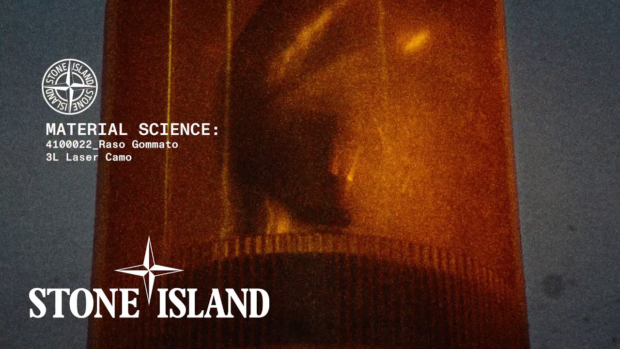 STONE ISLAND | MATERIAL SCIENCE_EPISODE 001: RASO GOMMATO 3L LASER CAMO