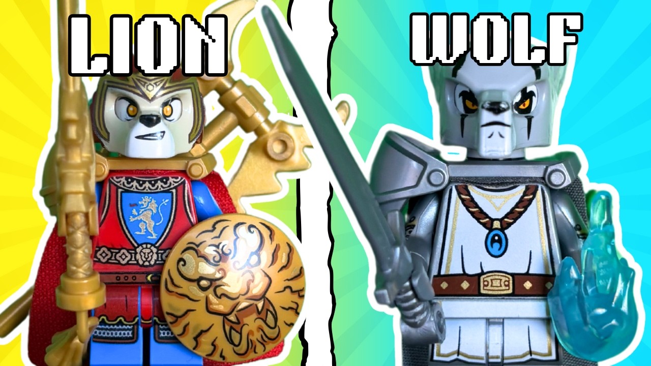 Я превратил LEGO CHIMA в фантастические минифигурки!