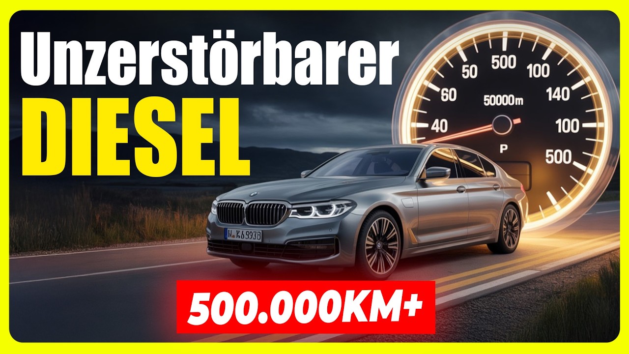 9 Diesel-Legenden, die locker über 500.000 km gehen