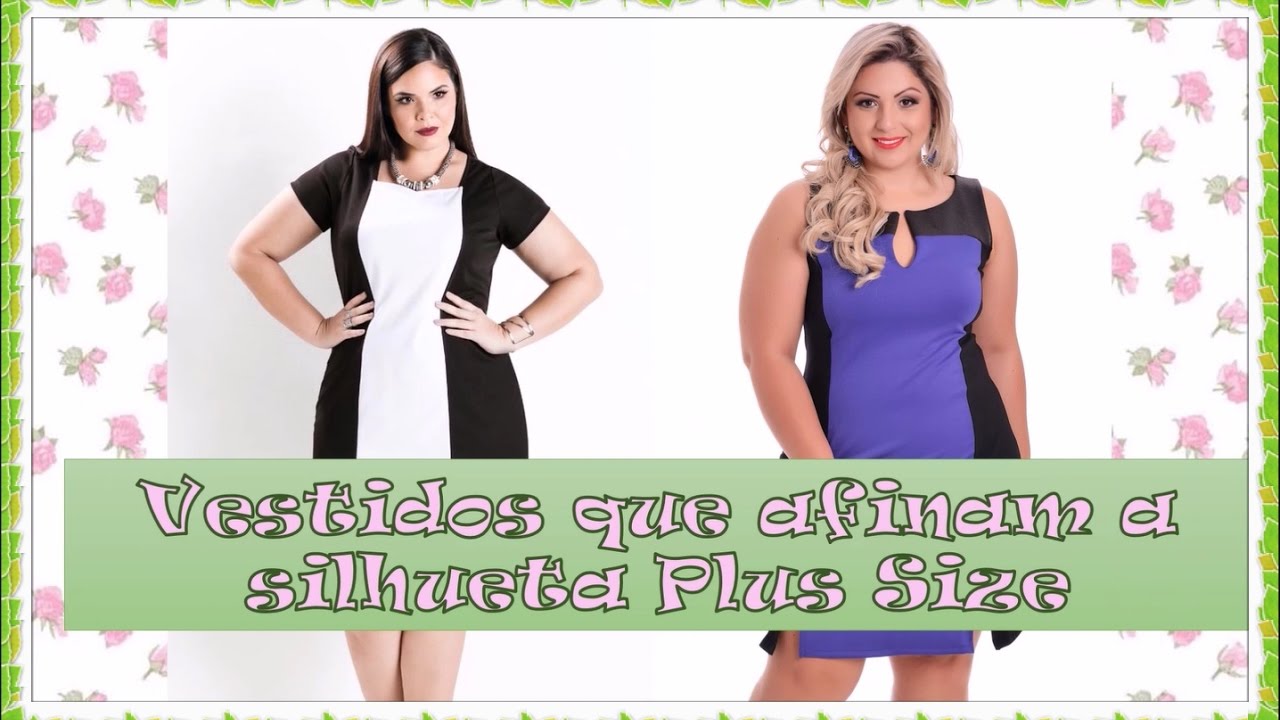VESTIDOS QUE EMAGRECEM - MODA PLUS SIZE🌺