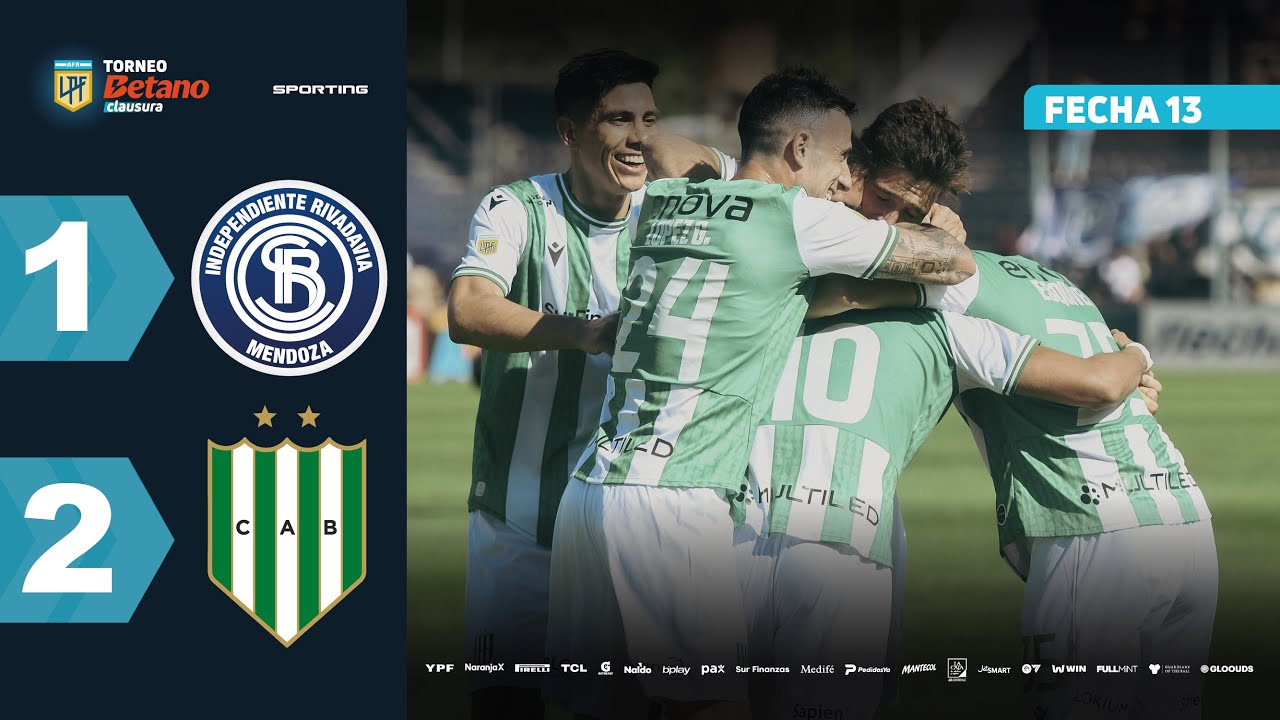 IND. RIVADAVIA MZA. 1 - 2 BANFIELD | Resumen del partido | 