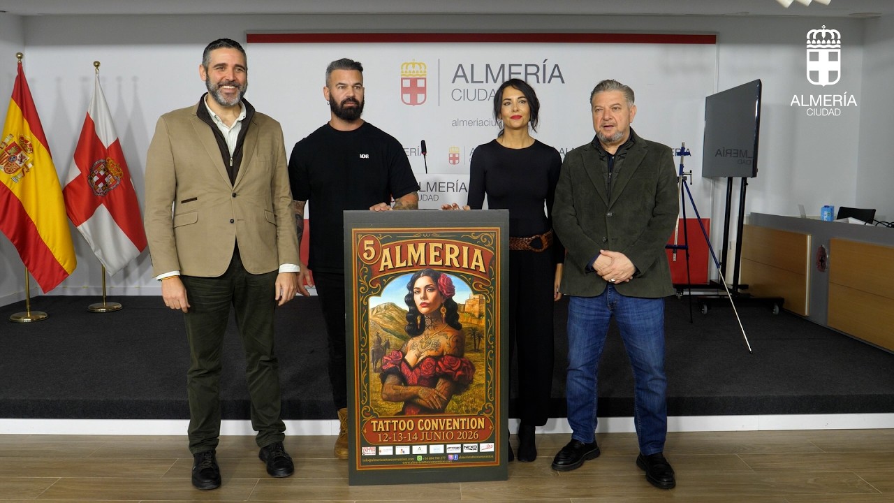 Presentación de la V Almería Tattoo Convention