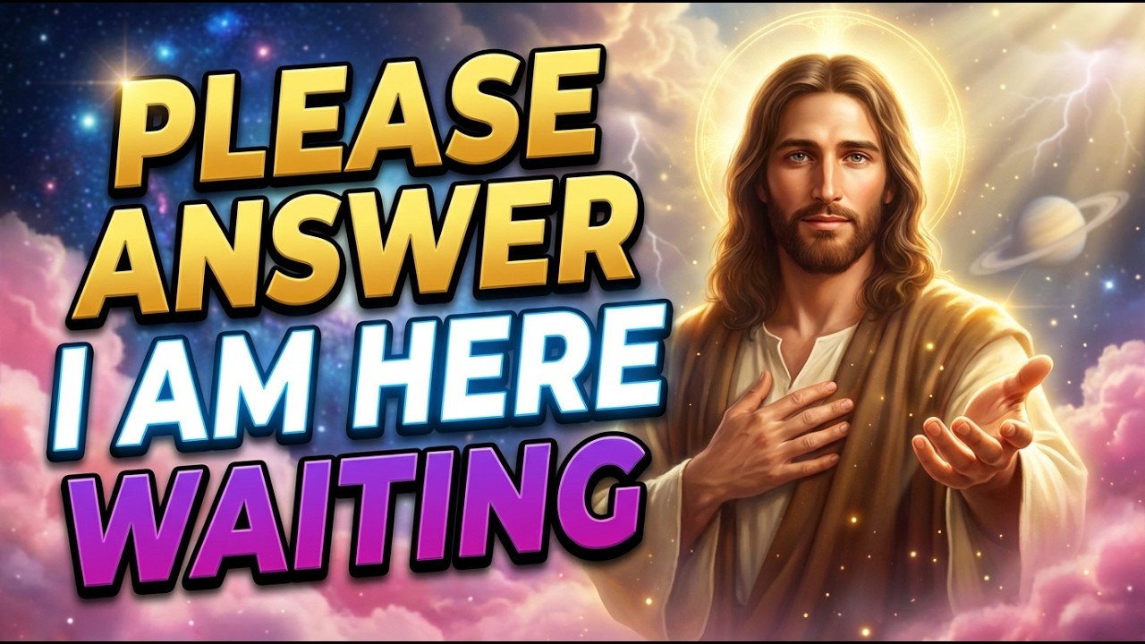 🛑 Послание Бога сегодня: Пожалуйста, ОТВЕТЬТЕ &mdash; Я здесь, ЖДУ | Послание Бога для вас | Бог говори...