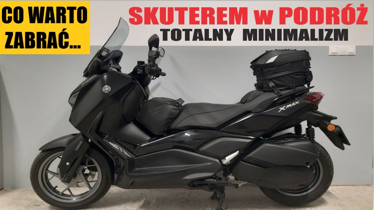 Co zabrać w podróż skuterem? Niezbędne minimum