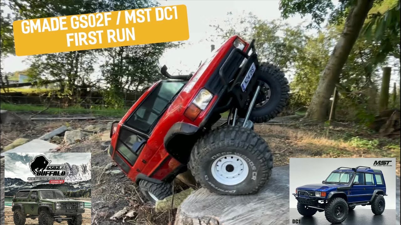 Gmade GS02F buffalo / MST DC1 Land Rover discovery Rc