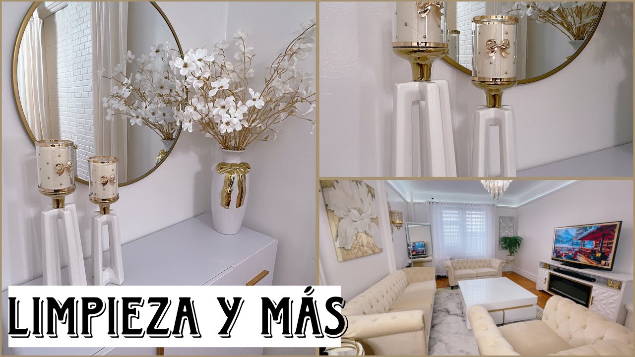 Al FIN! Quitando la decoración de Navidad! Limpieza y organización de todo mi hogar!! 🤍✨🤍✨