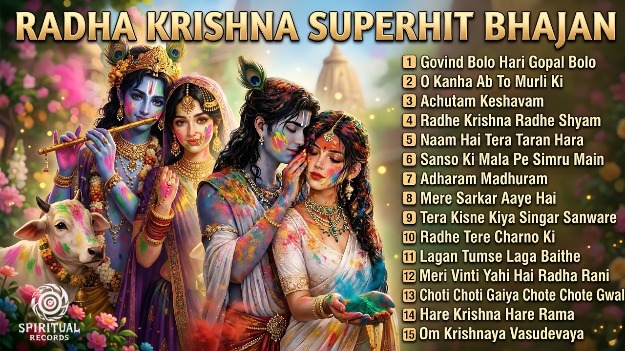 Radha Krishna Morning Bhakti Songs | Superhit Jukebox 2026 | Inner Peace & Positivity