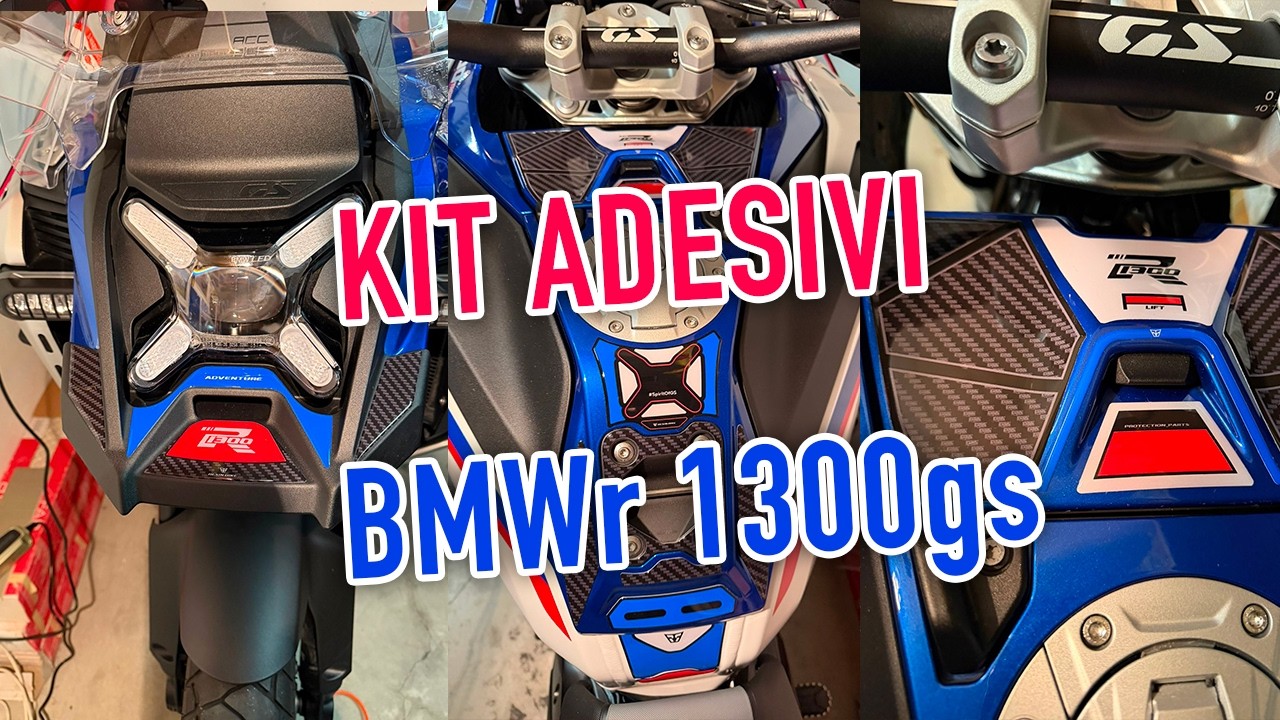 KIT Adesivi per BMW R 1300 GS Adventure 🏍️🛡️